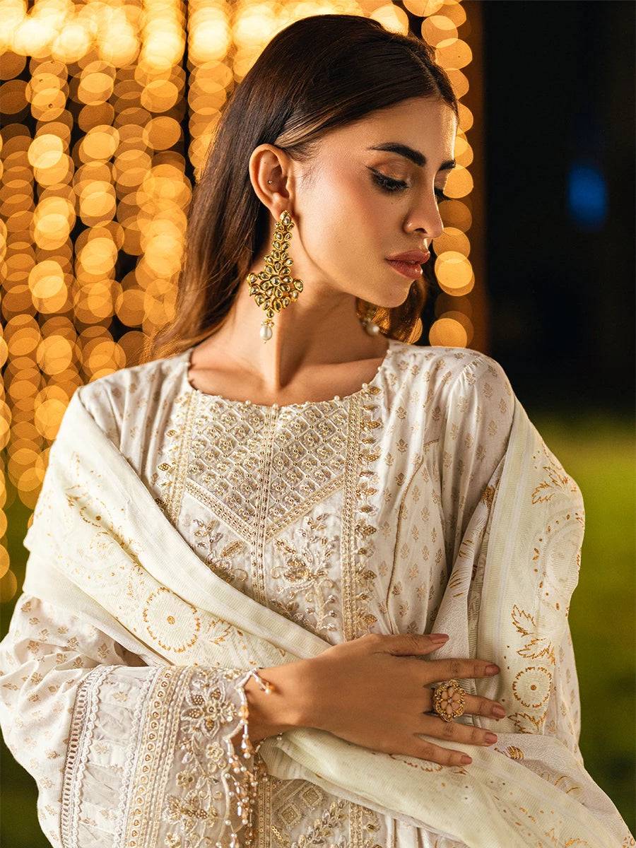 Salitex | Signature Festive Chiffon | WW007 by Maria Faisal - Registered Vendor of : Salitex - type : Ladies Clothes - 100% original wedding dresses