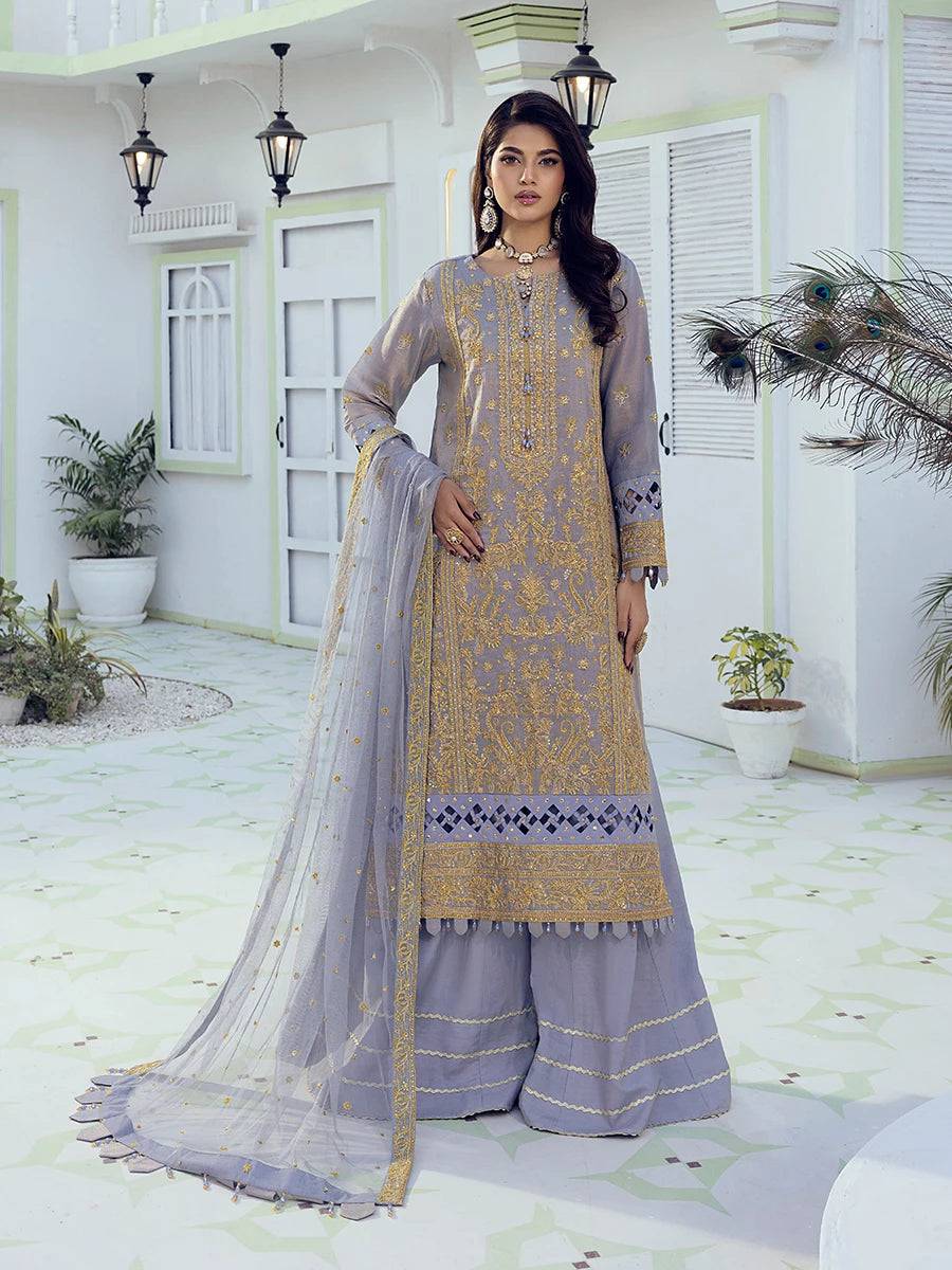Salitex | Signature Festive Chiffon | NO011 by Maria Faisal - Registered Vendor of : Salitex - type : Ladies Clothes - 100% original wedding dresses