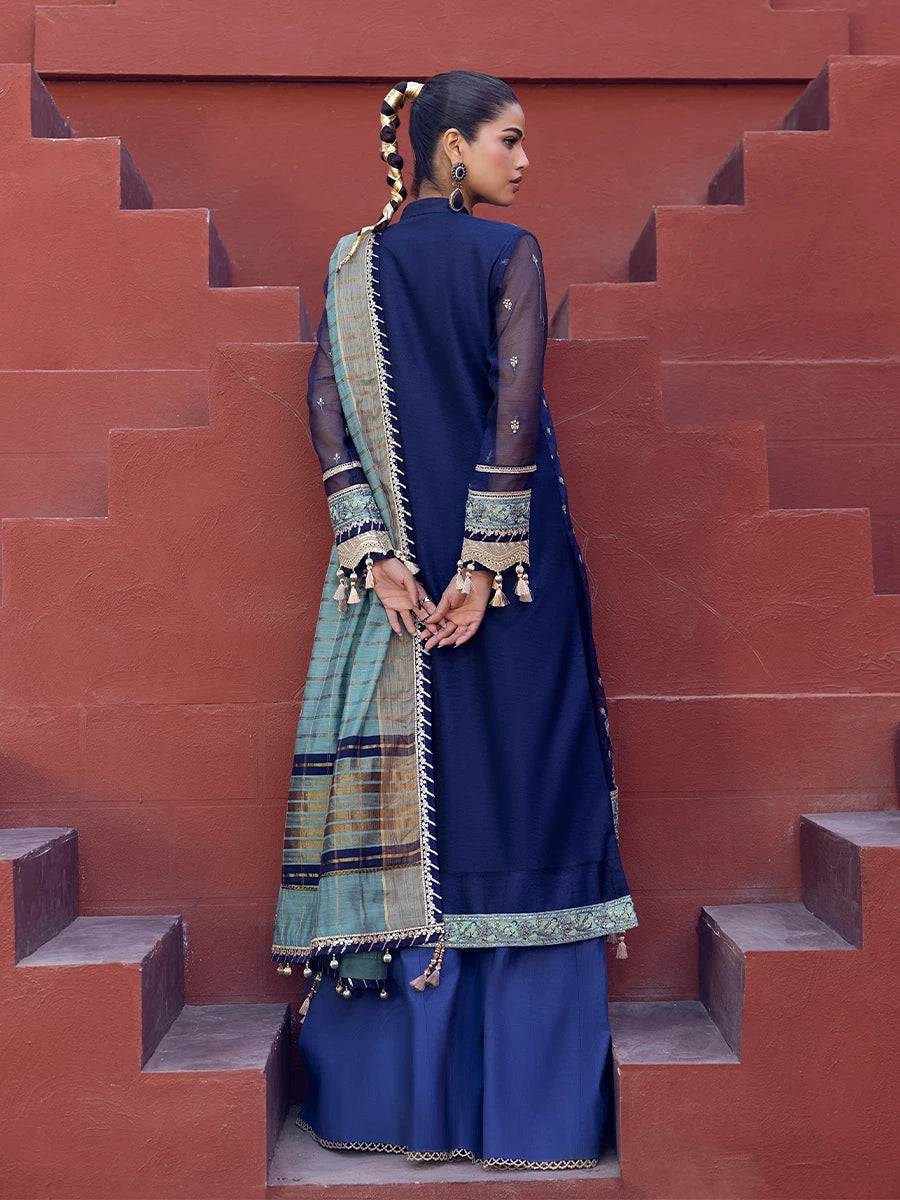 Salitex | Signature Festive Chiffon | JI018 by Maria Faisal - Registered Vendor of : Salitex - type : Ladies Clothes - 100% original wedding dresses