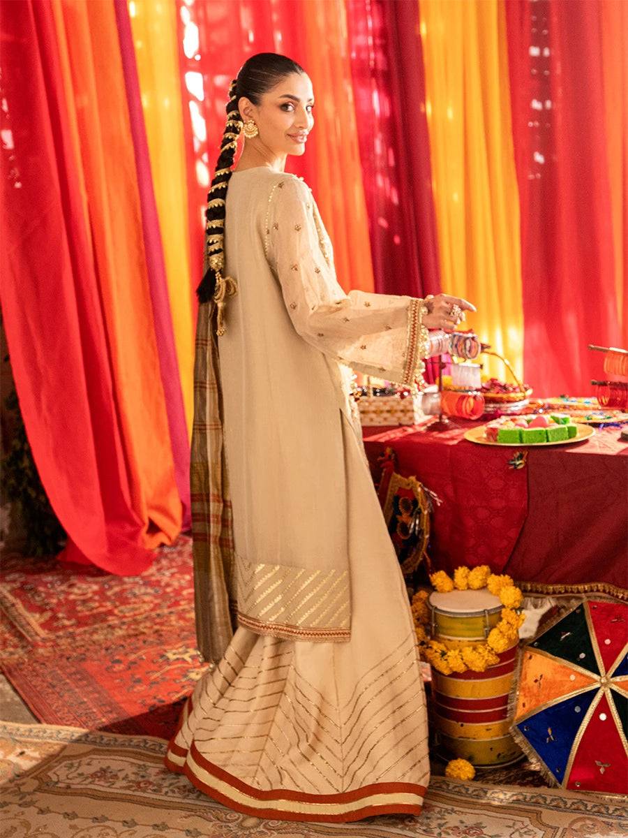 Salitex | Shehnai Festive | JI011 by Maria Faisal - Registered Vendor of : Salitex - type : Ladies Clothes - 100% original wedding dresses