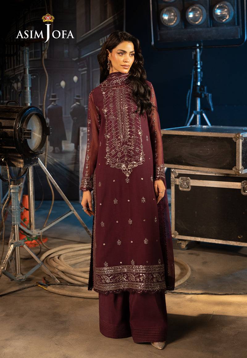 Asim Jofa | Luxury Festive Rejoice | AJLFF-06 by Maria Faisal - Registered Vendor of : Asim Jofa - type : Ladies Clothes - 100% original wedding dresses