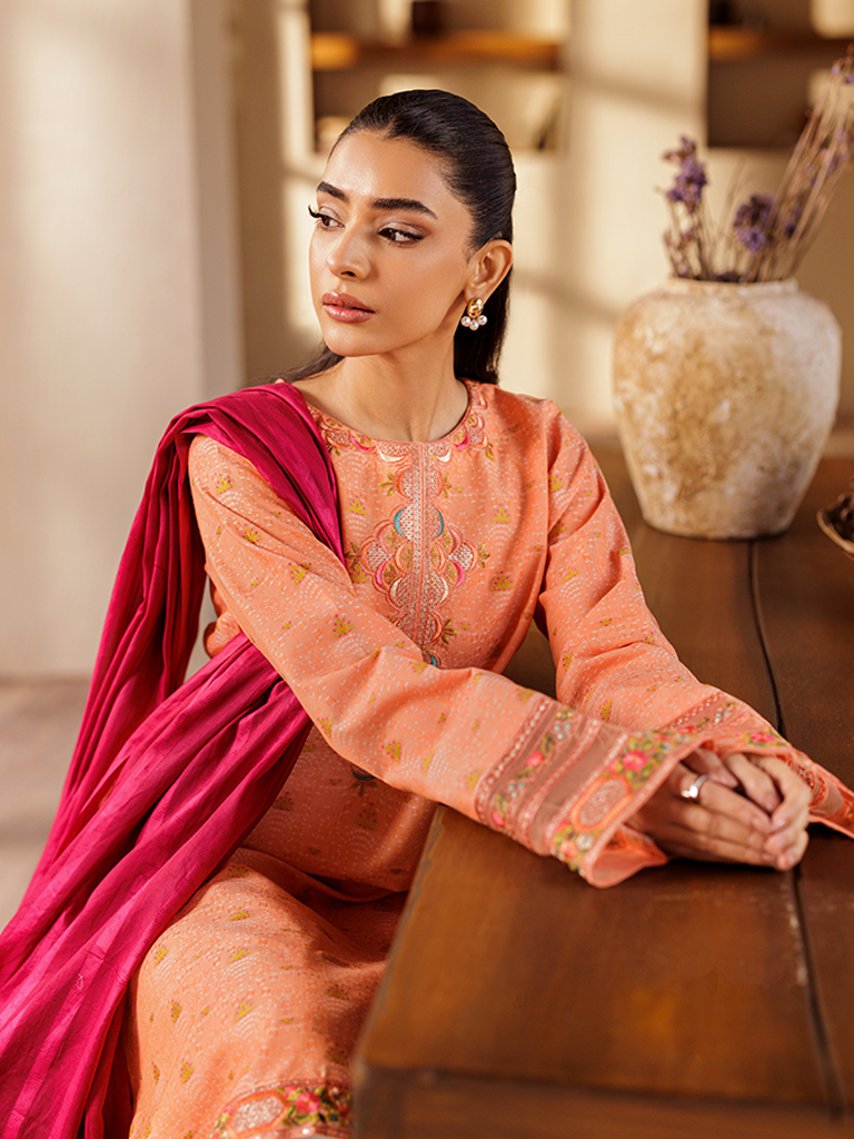Rajbari | Amari Hybrid Jacquard Edition | Amari Jacquard - 04 by Maria Faisal - Registered Vendor of : Rajbari - type : Ladies Clothes - 100% original wedding dresses
