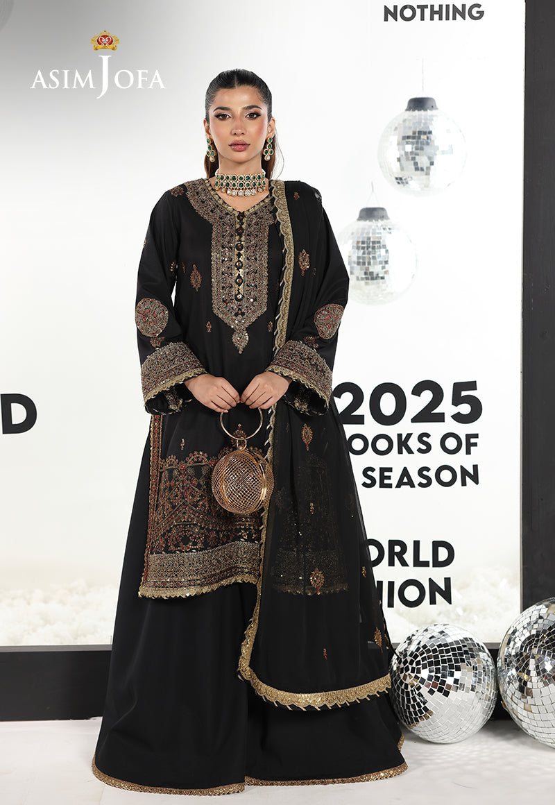 Asim Jofa | En Vogue |AJUEV-18 - Ladies Clothes - Maria Faisal