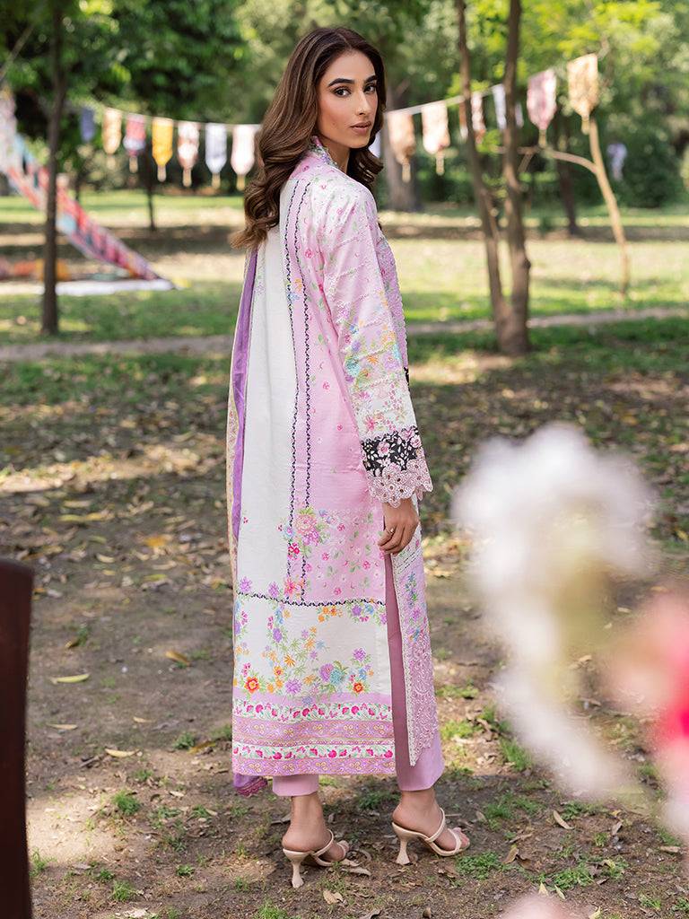 Rajbari | Schiffli Printkari Exclusive | Schiffli Printkari - 01 by Maria Faisal - Registered Vendor of : Rajbari - type : Ladies Clothes - 100% original wedding dresses