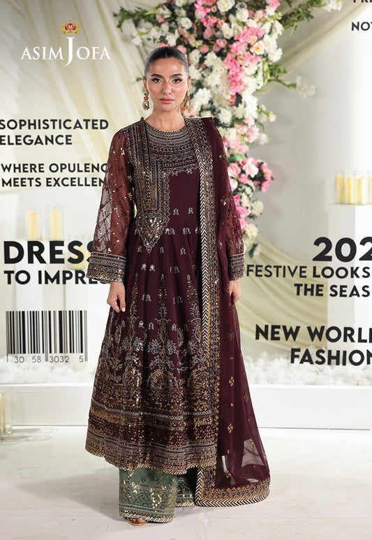 Asim Jofa | En Vogue |AJUEV-09 - Ladies Clothes - Maria Faisal