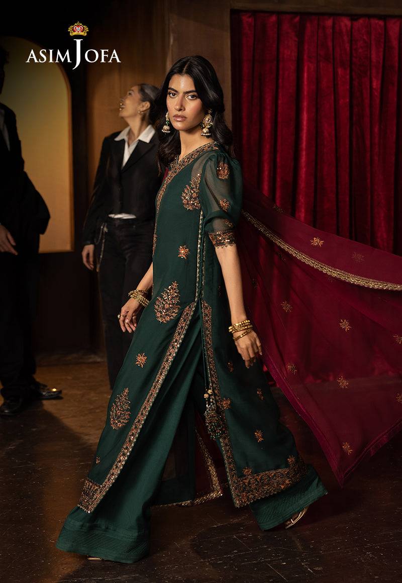 Asim Jofa | Luxury Festive Rejoice | AJLFF-02 by Maria Faisal - Registered Vendor of : Asim Jofa - type : Ladies Clothes - 100% original wedding dresses
