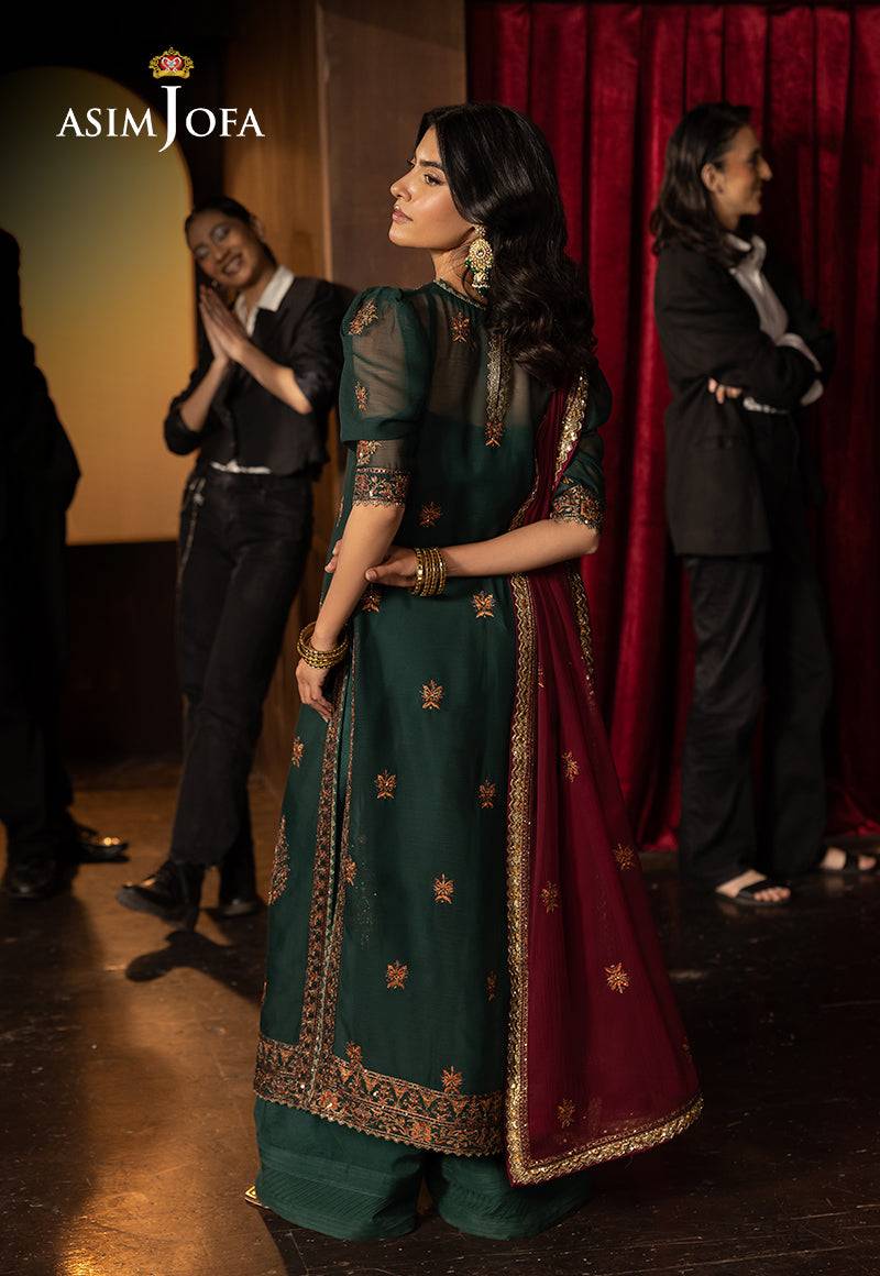 Asim Jofa | Luxury Festive Rejoice | AJLFF-02 by Maria Faisal - Registered Vendor of : Asim Jofa - type : Ladies Clothes - 100% original wedding dresses