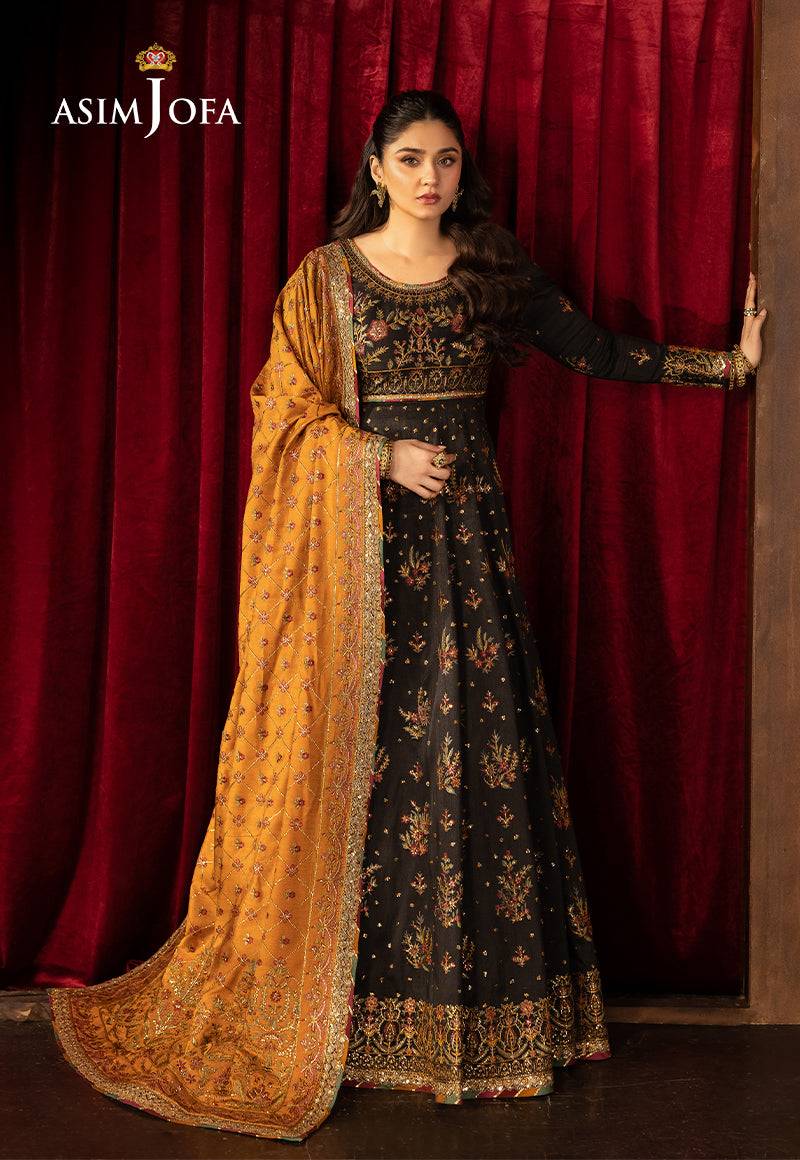 Asim Jofa | Luxury Festive Rejoice | AJLFF-19 by Maria Faisal - Registered Vendor of : Asim Jofa - type : Ladies Clothes - 100% original wedding dresses