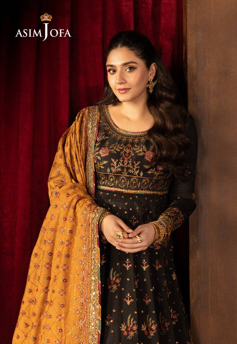 Asim Jofa | Luxury Festive Rejoice | AJLFF-19 by Maria Faisal - Registered Vendor of : Asim Jofa - type : Ladies Clothes - 100% original wedding dresses