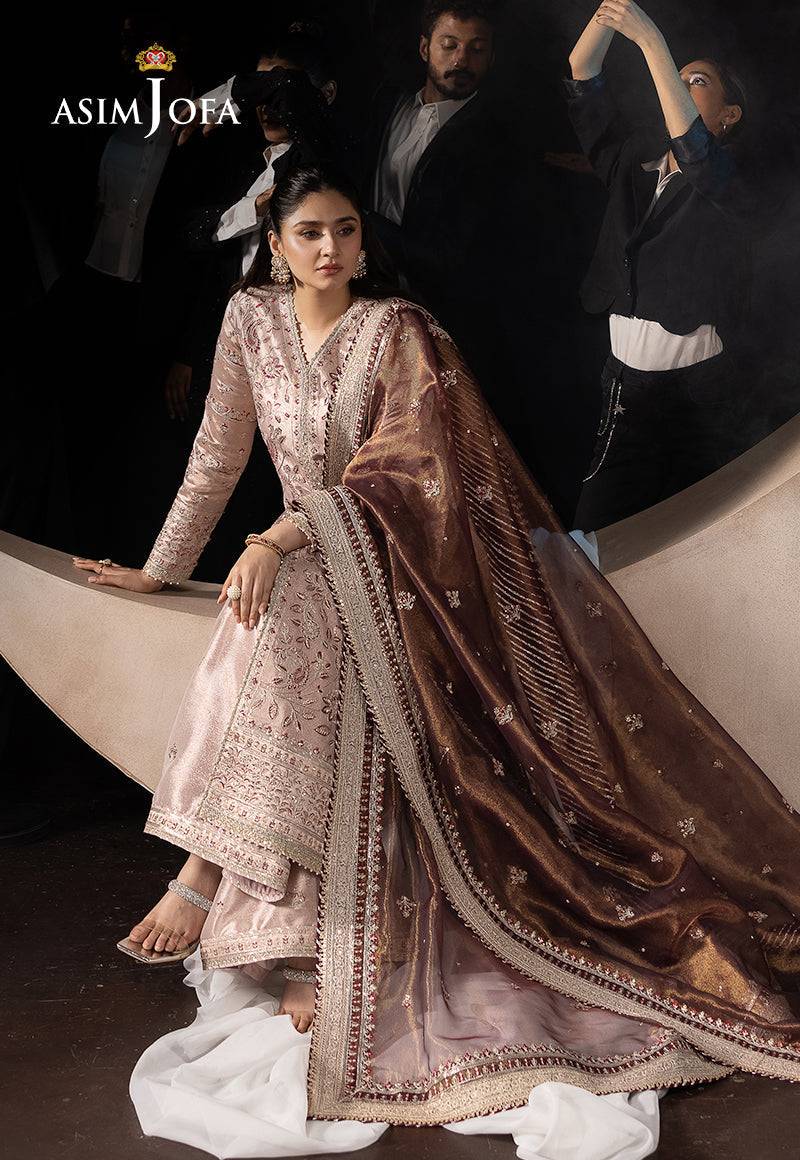 Asim Jofa | Luxury Festive Rejoice | AJLFF-10 by Maria Faisal - Registered Vendor of : Asim Jofa - type : Ladies Clothes - 100% original wedding dresses