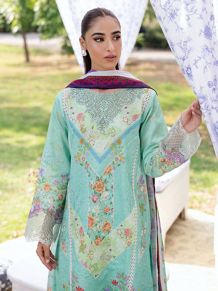 Rajbari | Schiffli Printkari Exclusive | Schiffli Printkari - 05 by Maria Faisal - Registered Vendor of : Rajbari - type : Ladies Clothes - 100% original wedding dresses