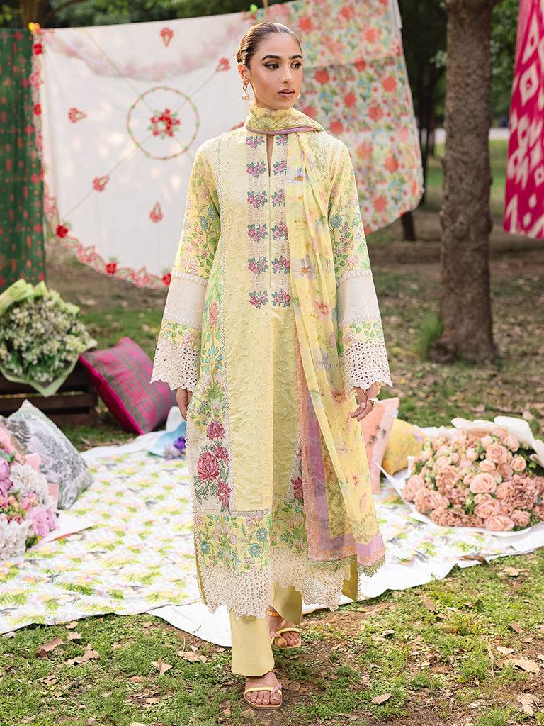Rajbari | Schiffli Printkari Exclusive | Schiffli Printkari - 11 by Maria Faisal - Registered Vendor of : Rajbari - type : Ladies Clothes - 100% original wedding dresses