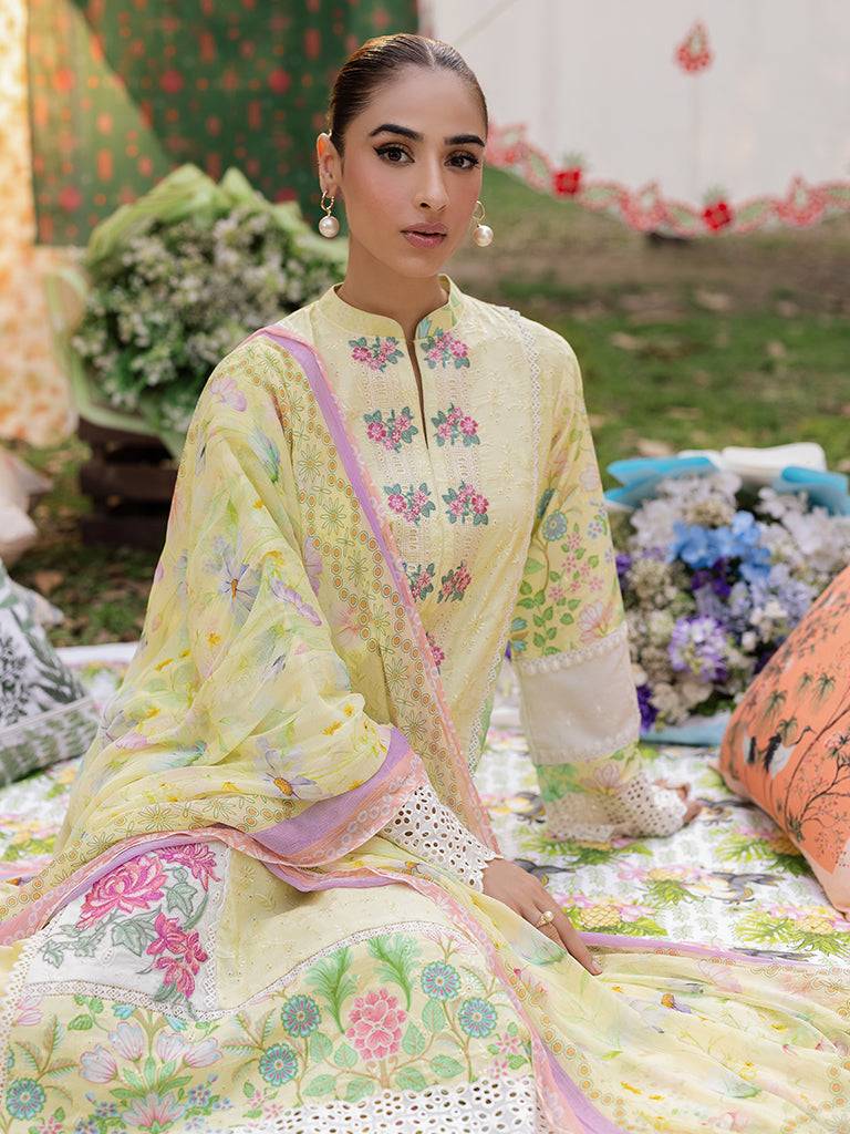 Rajbari | Schiffli Printkari Exclusive | Schiffli Printkari - 11 by Maria Faisal - Registered Vendor of : Rajbari - type : Ladies Clothes - 100% original wedding dresses
