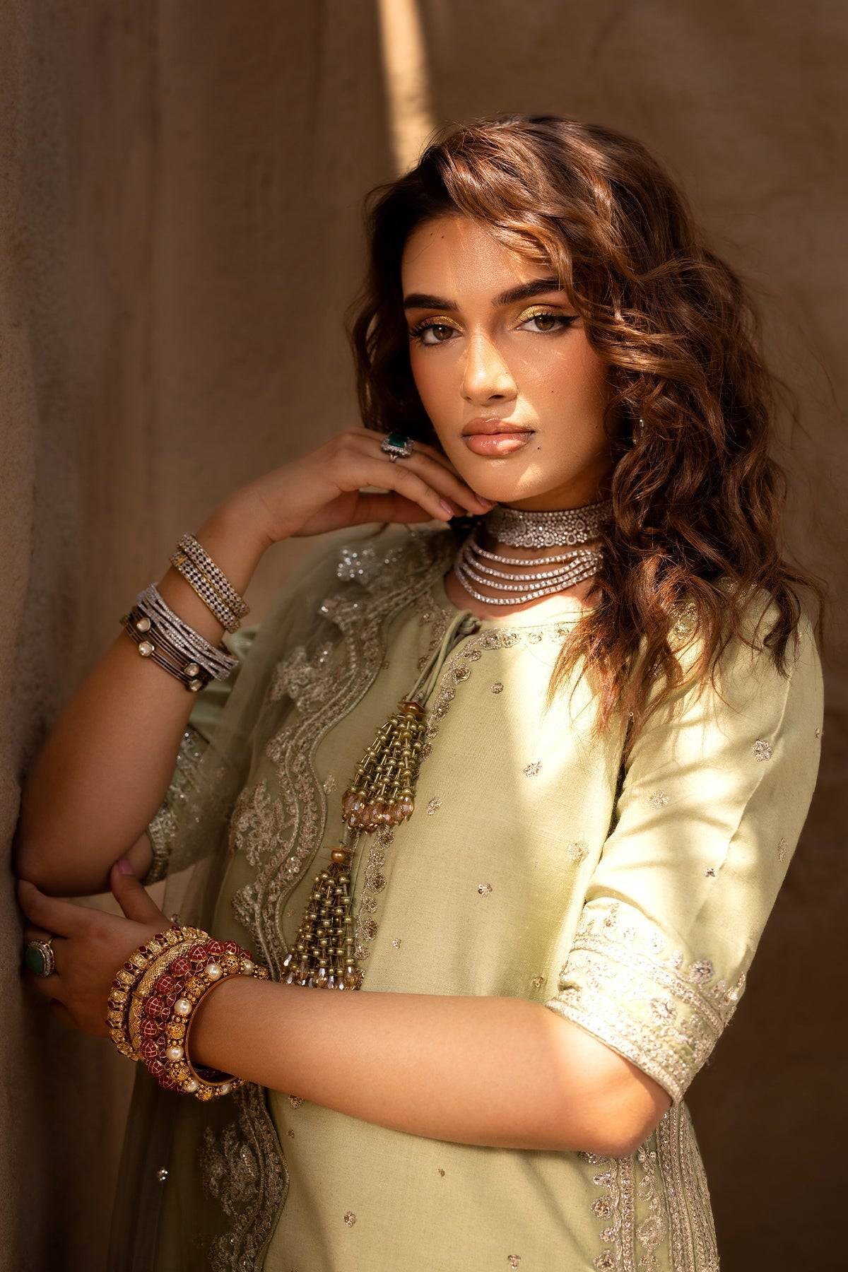 Charizma | Festive Pret | CMA-5-044 by Maria Faisal - Registered Vendor of : Charizma - type : Ladies Clothes - 100% original wedding dresses