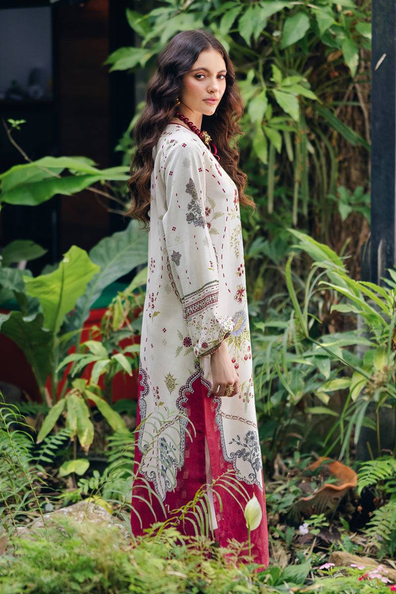 Qalamkar | Printed Co Ords 25 | OP-01 Lapo by Maria Faisal - Registered Vendor of : Qalamkar - type : Ladies Clothes - 100% original wedding dresses