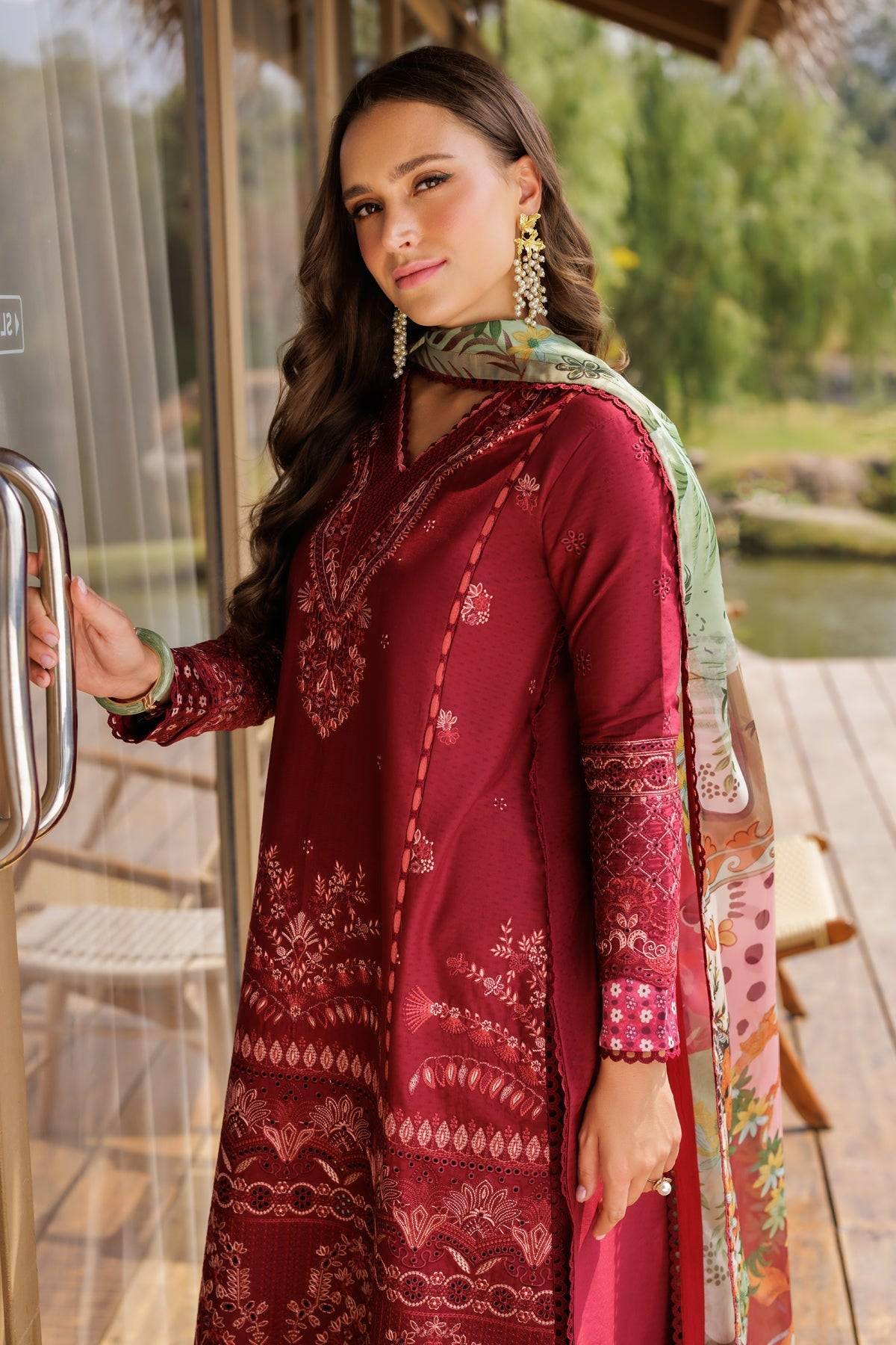 Xenia Formals | Luxury Lawn 25 | PAULA by Maria Faisal - Registered Vendor of : Xenia Formals - type : Ladies Clothes - 100% original wedding dresses
