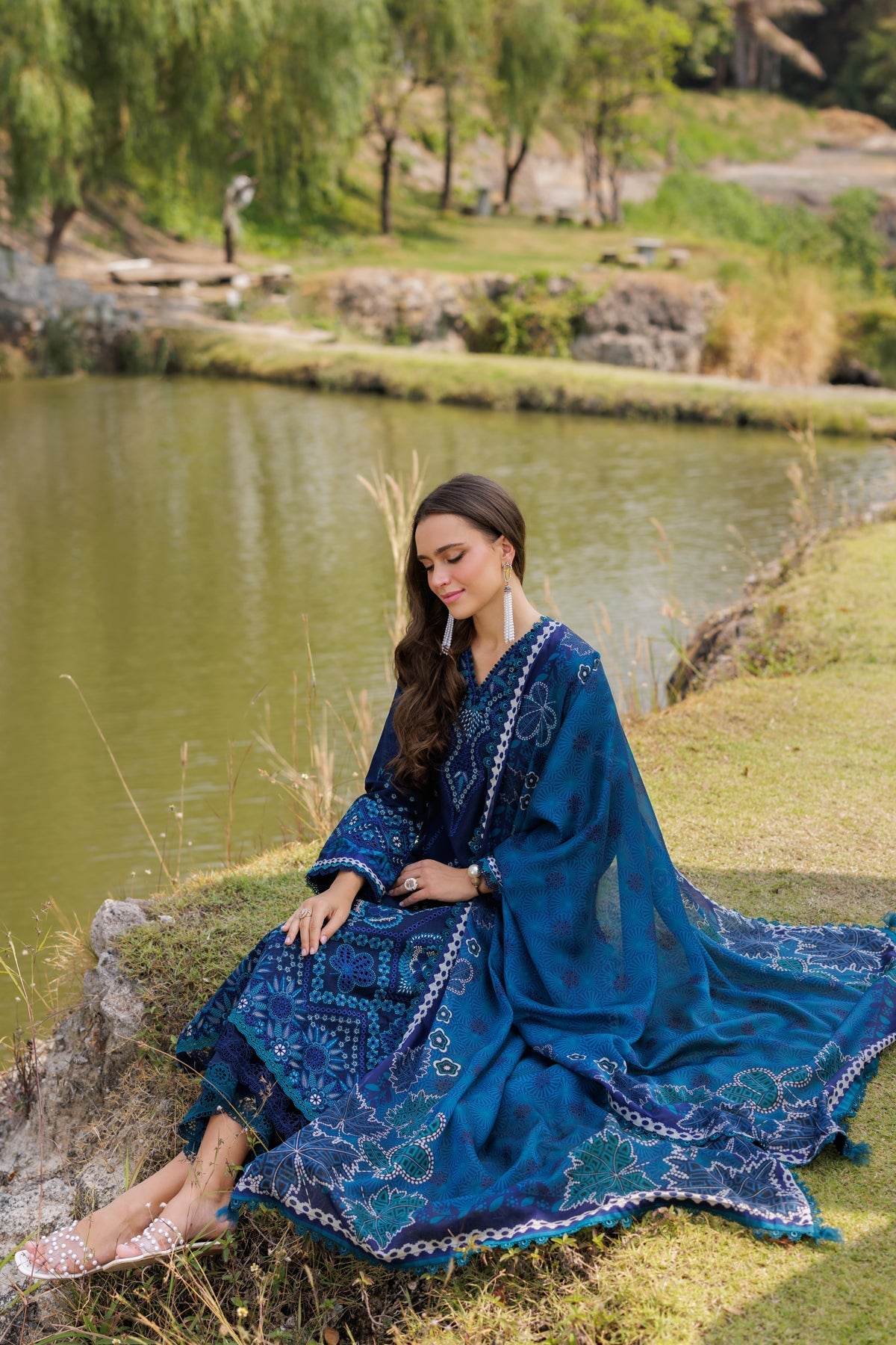 Xenia Formals | Luxury Lawn 25 | MURCIA by Maria Faisal - Registered Vendor of : Xenia Formals - type : Ladies Clothes - 100% original wedding dresses