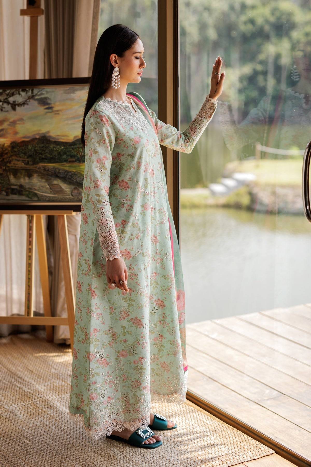 Xenia Formals | Luxury Lawn 25 | BARRIE by Maria Faisal - Registered Vendor of : Xenia Formals - type : Ladies Clothes - 100% original wedding dresses