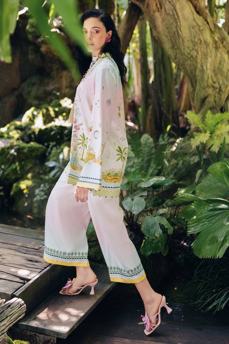 Qalamkar | Printed Co Ords 25 | OP-09 Sigr by Maria Faisal - Registered Vendor of : Qalamkar - type : Ladies Clothes - 100% original wedding dresses