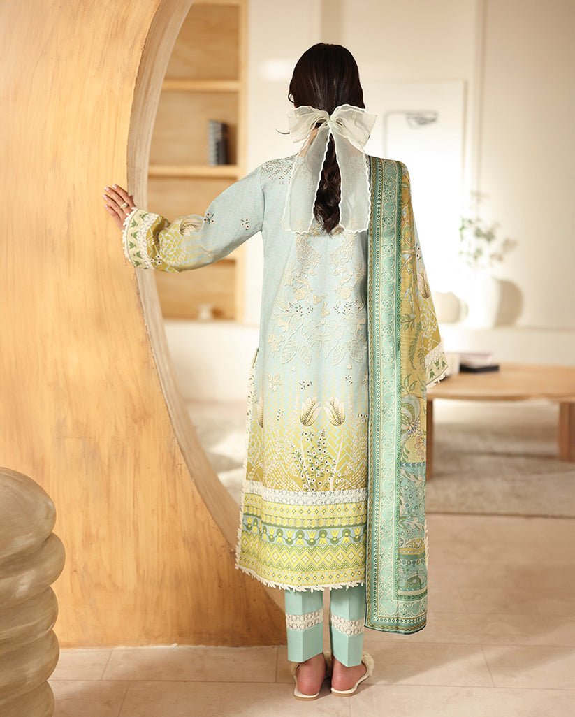 Roheenaz | Pareesa Cambric | Zirwa - Ladies Clothes - Maria Faisal
