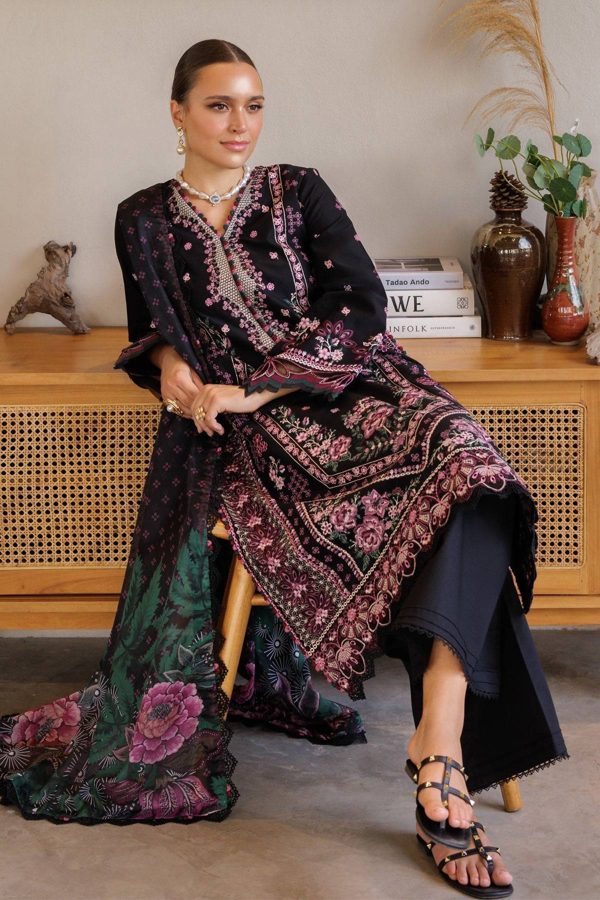 Xenia Formals | Luxury Lawn 25 | ZITA by Maria Faisal - Registered Vendor of : Xenia Formals - type : Ladies Clothes - 100% original wedding dresses