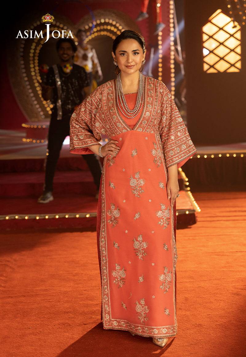 Asim Jofa | Luxury Festive Rejoice | AJLFF-14 by Maria Faisal - Registered Vendor of : Asim Jofa - type : Ladies Clothes - 100% original wedding dresses