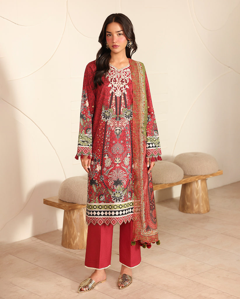 Roheenaz | Pareesa Cambric | Mysha - Ladies Clothes - Maria Faisal