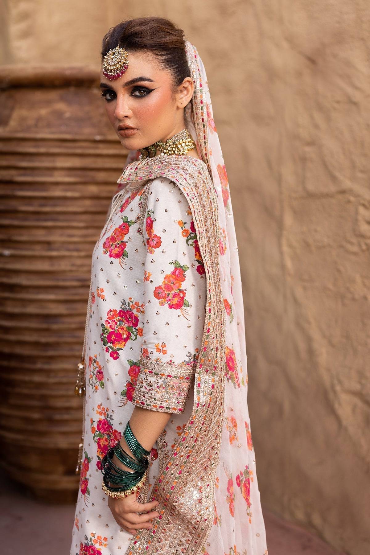 Charizma | Festive Pret | CMA-5-071 by Maria Faisal - Registered Vendor of : Charizma - type : Ladies Clothes - 100% original wedding dresses