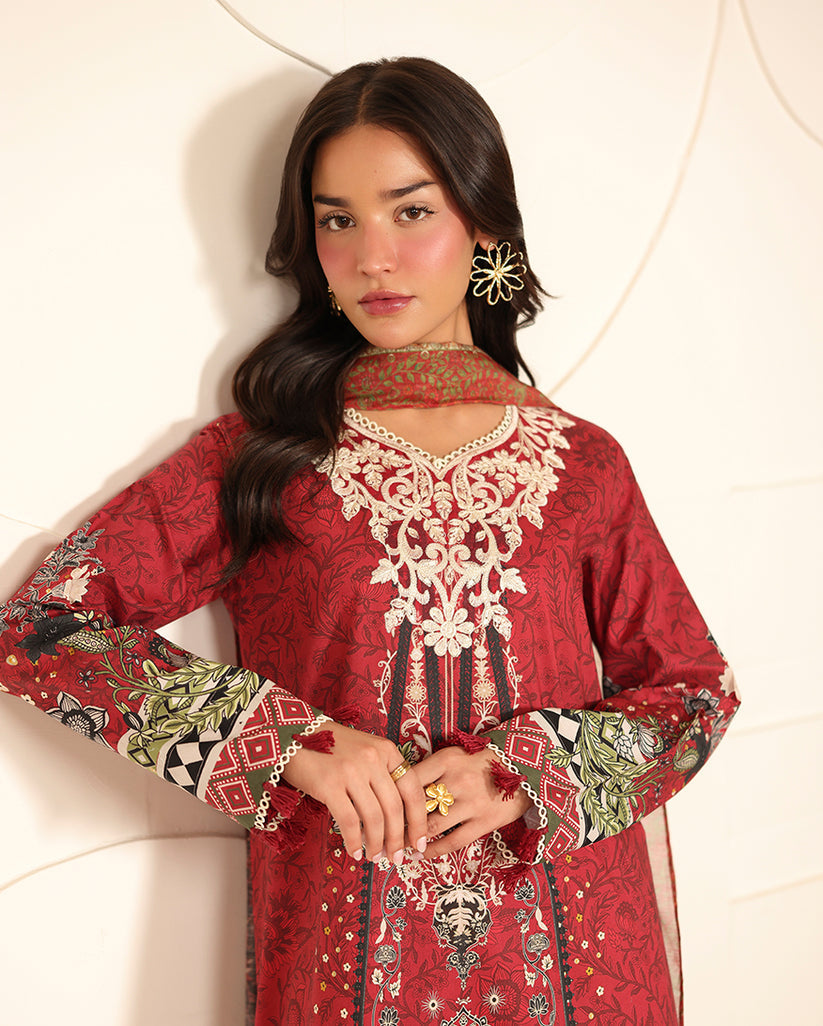 Roheenaz | Pareesa Cambric | Mysha - Ladies Clothes - Maria Faisal