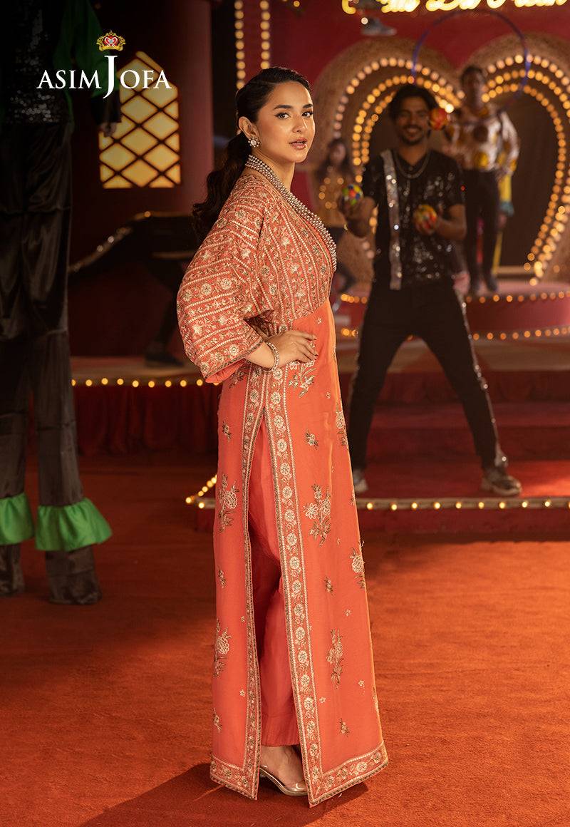 Asim Jofa | Luxury Festive Rejoice | AJLFF-14 by Maria Faisal - Registered Vendor of : Asim Jofa - type : Ladies Clothes - 100% original wedding dresses