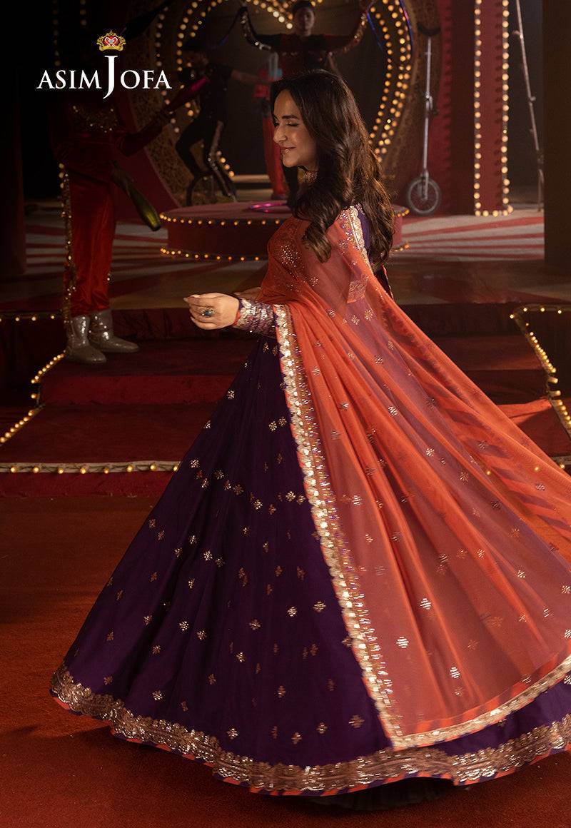 Asim Jofa | Luxury Festive Rejoice | AJLFF-01 by Maria Faisal - Registered Vendor of : Asim Jofa - type : Ladies Clothes - 100% original wedding dresses