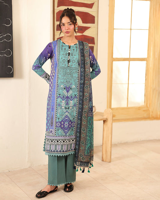 Roheenaz | Pareesa Cambric | Fabeha - Ladies Clothes - Maria Faisal