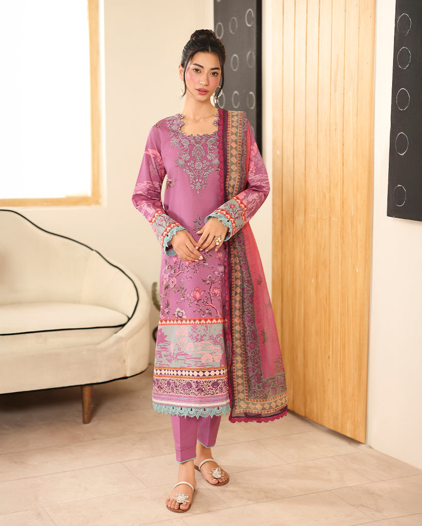 Roheenaz | Pareesa Cambric | Nabeeha - Ladies Clothes - Maria Faisal