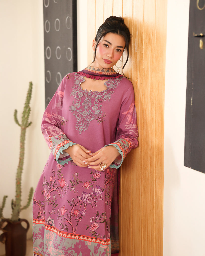 Roheenaz | Pareesa Cambric | Nabeeha - Ladies Clothes - Maria Faisal