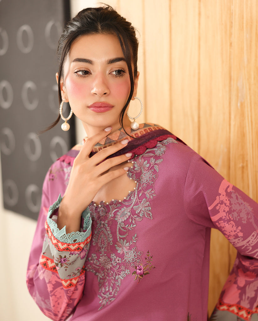 Roheenaz | Pareesa Cambric | Nabeeha - Ladies Clothes - Maria Faisal