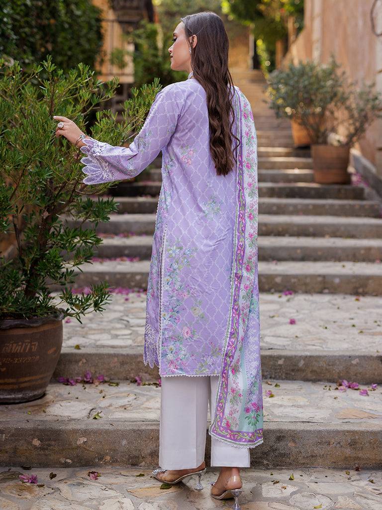 Rajbari | Floral Symphony Lawn 25 | RB-11 by Maria Faisal - Registered Vendor of : Rajbari - type : Ladies Clothes - 100% original wedding dresses