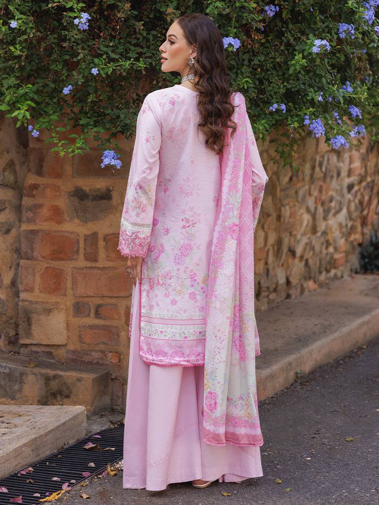 Rajbari | Floral Symphony Lawn 25 | RB-07 by Maria Faisal - Registered Vendor of : Rajbari - type : Ladies Clothes - 100% original wedding dresses