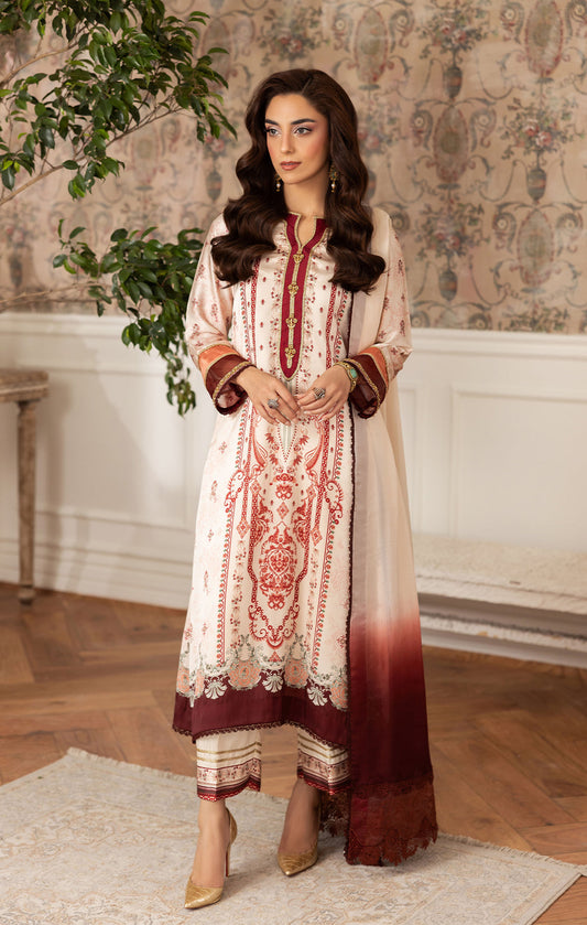 Maya | Eloura Silk Pret 25 |SAPHIRA - Ladies Clothes - Maria Faisal