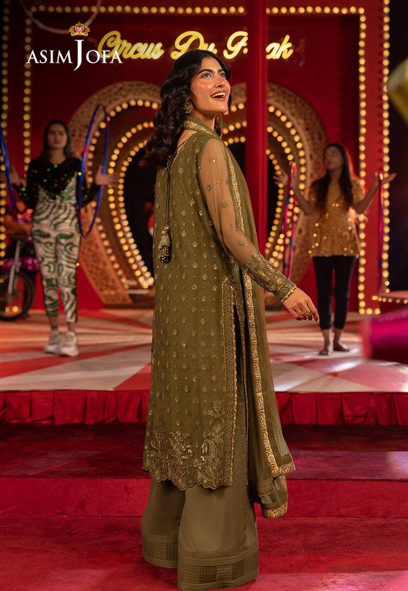 Asim Jofa | Festive Collection 25 | AJLLF-14 by Maria Faisal - Registered Vendor of : Asim Jofa - type : Ladies Clothes - 100% original wedding dresses