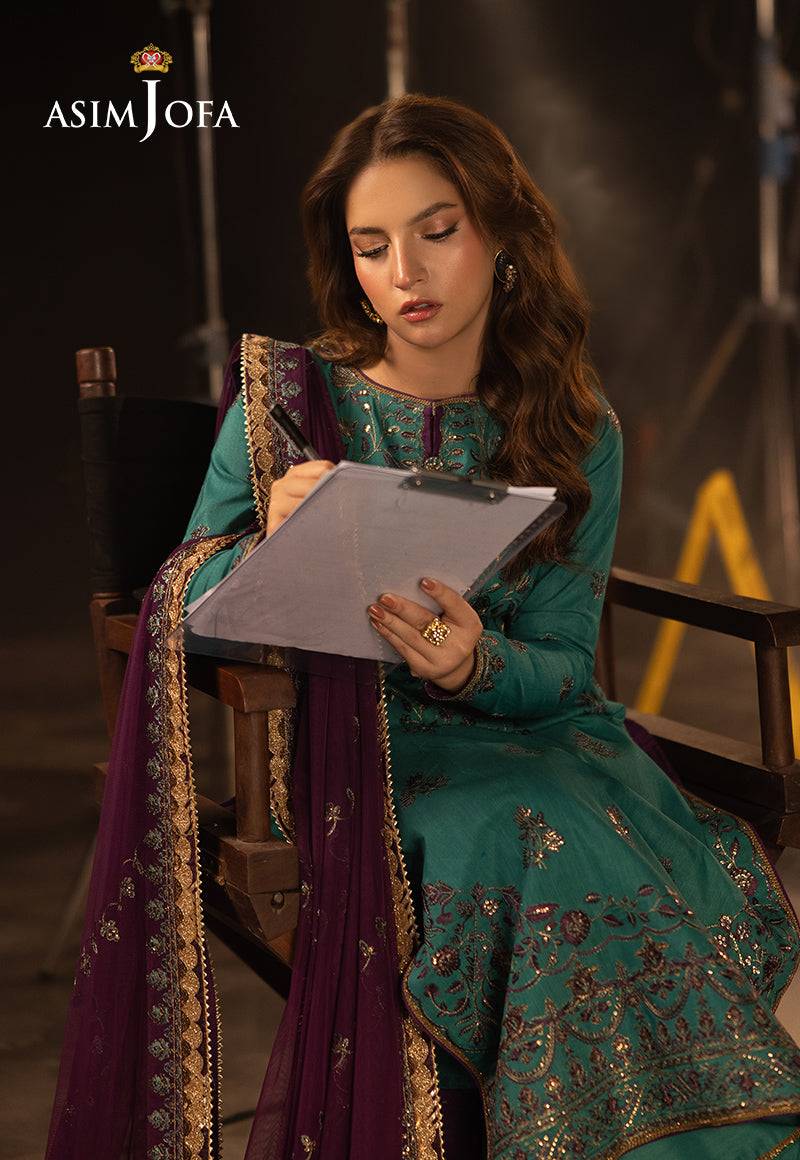 Asim Jofa | Festive Opulence | AJFO-08 by Maria Faisal - Registered Vendor of : Asim Jofa - type : Ladies Clothes - 100% original wedding dresses