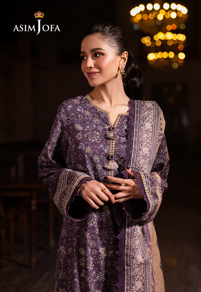 Asim Jofa | Prints Drop 2 | AJUBJ-48 by Maria Faisal - Registered Vendor of : Asim Jofa - type : Ladies Clothes - 100% original wedding dresses