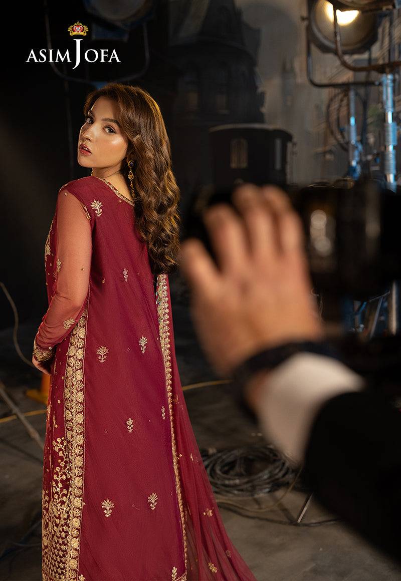 Asim Jofa | Festive Collection 25 | AJLLF-01 by Maria Faisal - Registered Vendor of : Asim Jofa - type : Ladies Clothes - 100% original wedding dresses