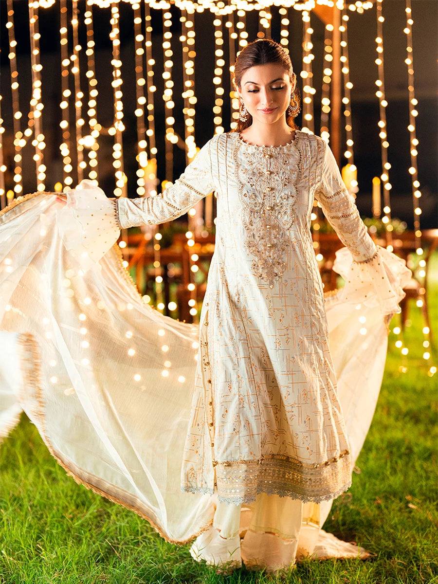 Salitex | Signature Festive Chiffon | WW009 by Maria Faisal - Registered Vendor of : Salitex - type : Ladies Clothes - 100% original wedding dresses