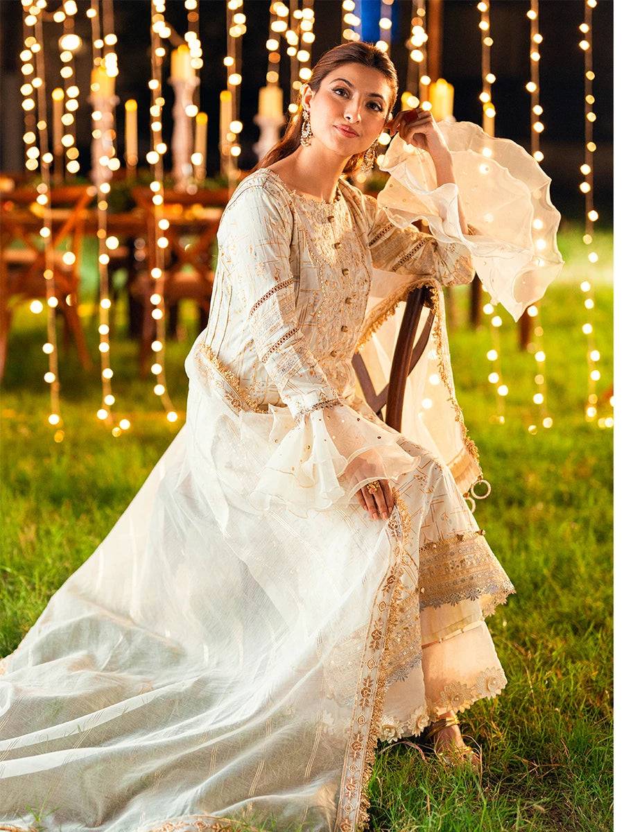 Salitex | Signature Festive Chiffon | WW009 by Maria Faisal - Registered Vendor of : Salitex - type : Ladies Clothes - 100% original wedding dresses