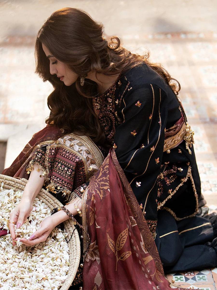 Salitex | Signature Festive Chiffon | NO025 by Maria Faisal - Registered Vendor of : Salitex - type : Ladies Clothes - 100% original wedding dresses