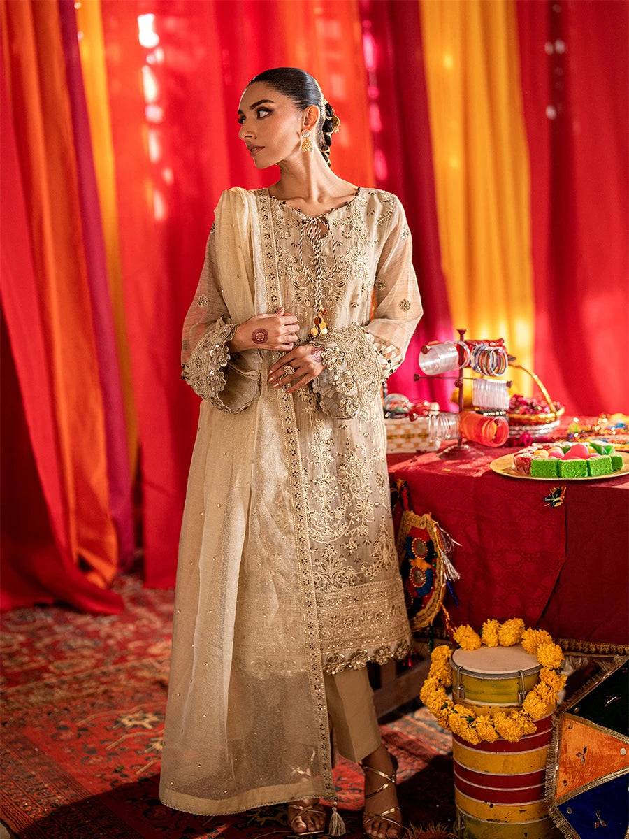 Salitex | Shehnai Festive | JI048 by Maria Faisal - Registered Vendor of : Salitex - type : Ladies Clothes - 100% original wedding dresses