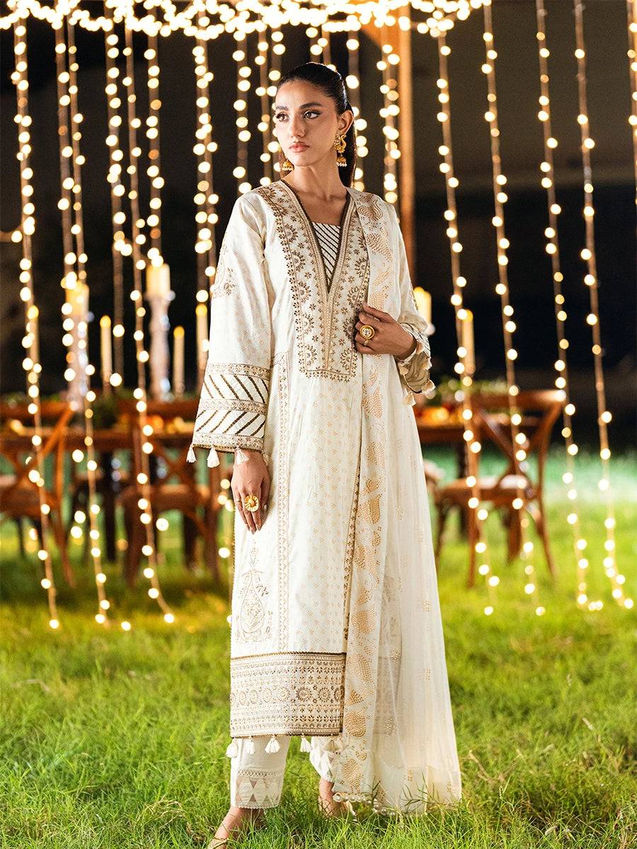 Salitex | Signature Festive Chiffon | WW010 by Maria Faisal - Registered Vendor of : Salitex - type : Ladies Clothes - 100% original wedding dresses