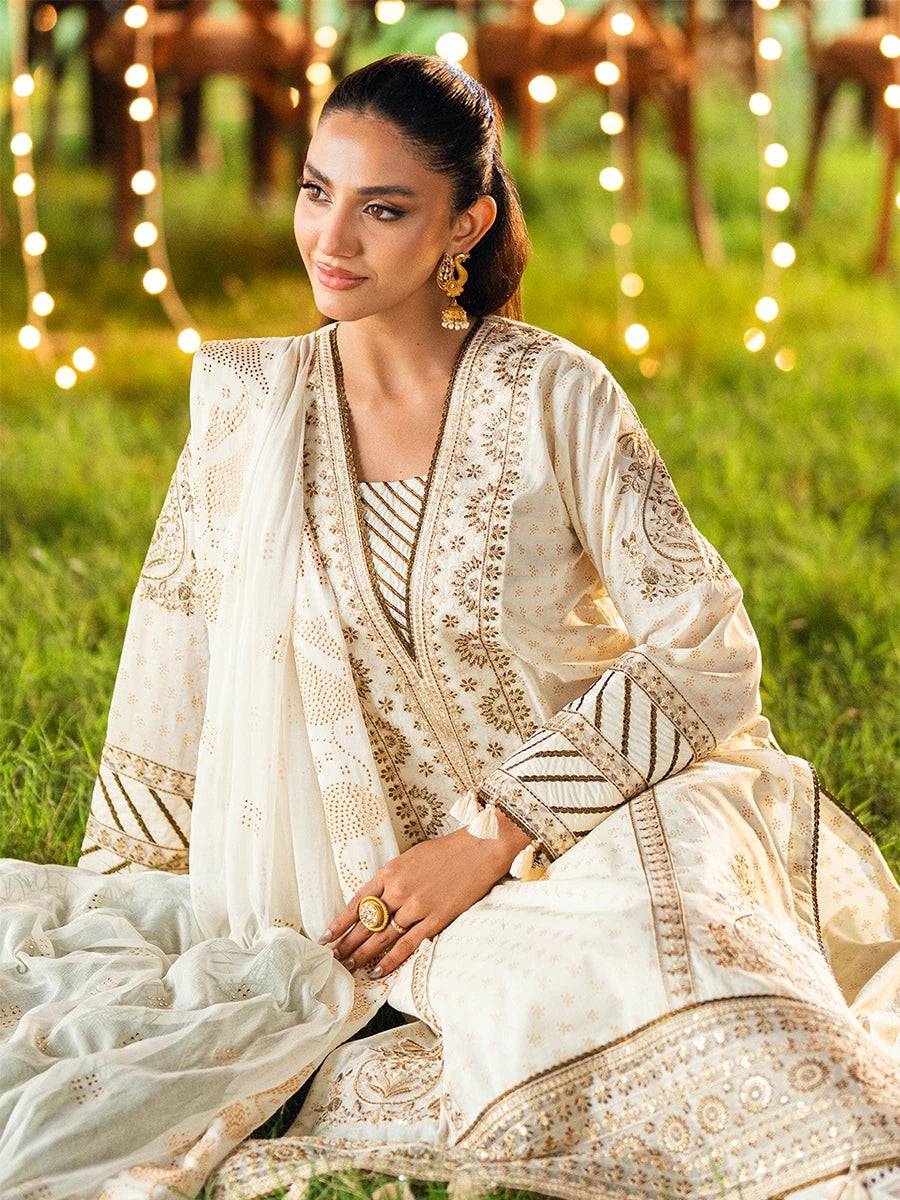 Salitex | Signature Festive Chiffon | WW010 by Maria Faisal - Registered Vendor of : Salitex - type : Ladies Clothes - 100% original wedding dresses