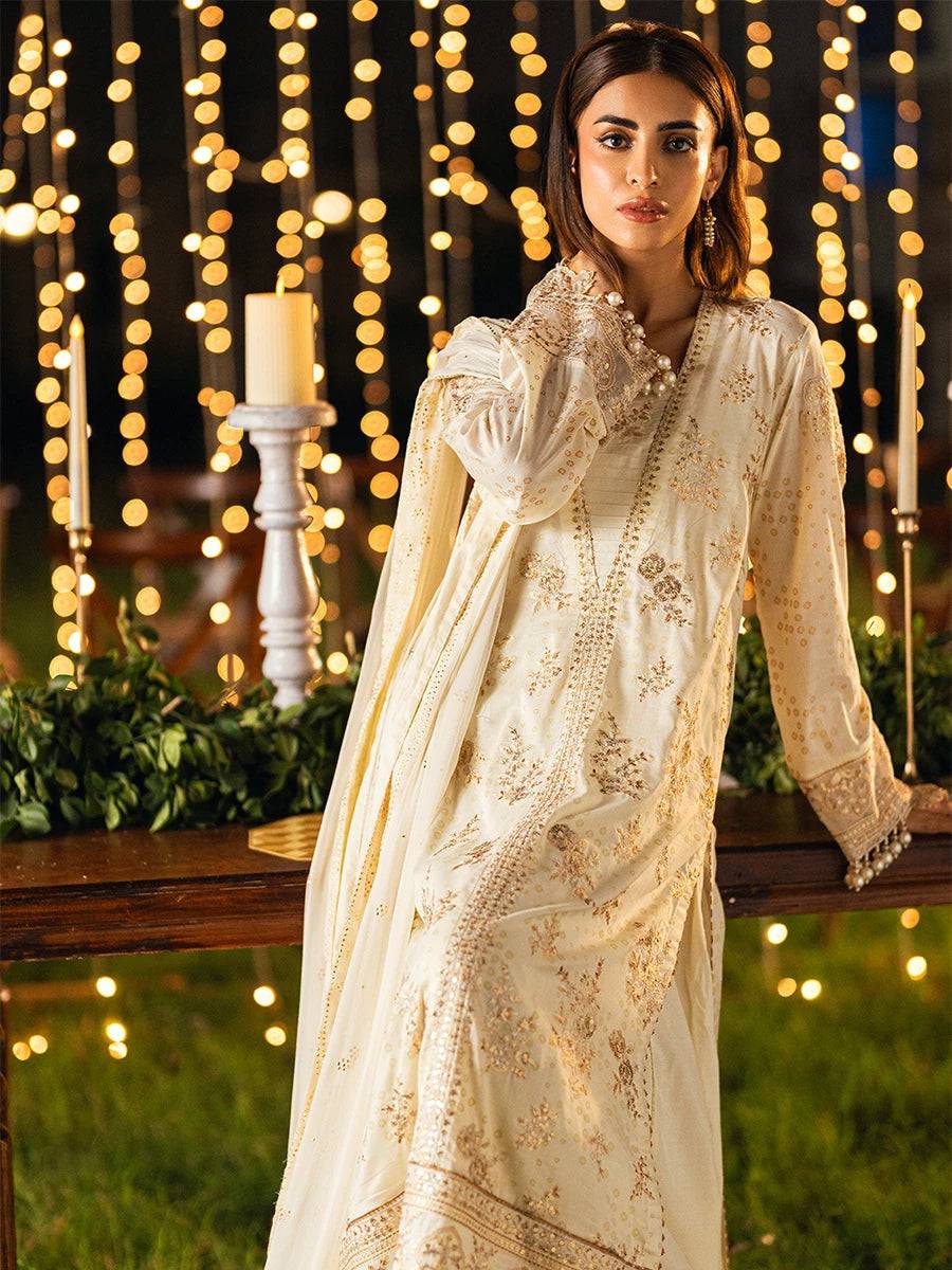 Salitex | Signature Festive Chiffon | WW011 by Maria Faisal - Registered Vendor of : Salitex - type : Ladies Clothes - 100% original wedding dresses