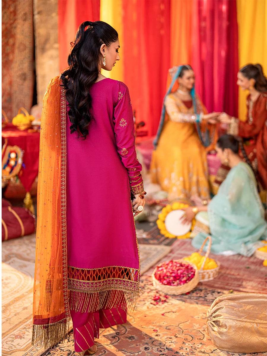 Salitex | Shehnai Festive | No013 by Maria Faisal - Registered Vendor of : Salitex - type : Ladies Clothes - 100% original wedding dresses